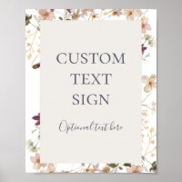Spring Wildflower | White Cards and Gifts Custom