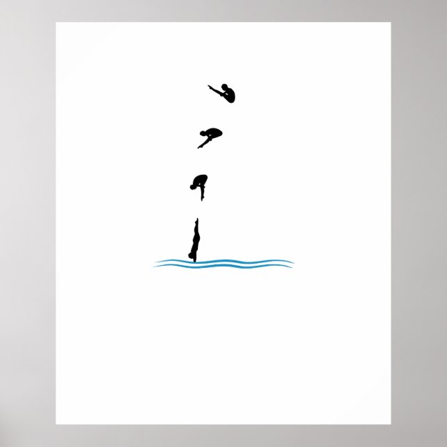 PÓSTER SPRINGBOARD DIVING (Frente)