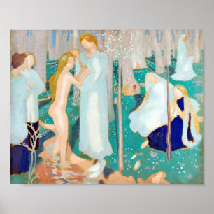 Póster Springtime, Maurice Denis