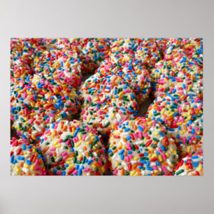 Póster Sprinkle Cookies Fun Baking Photography