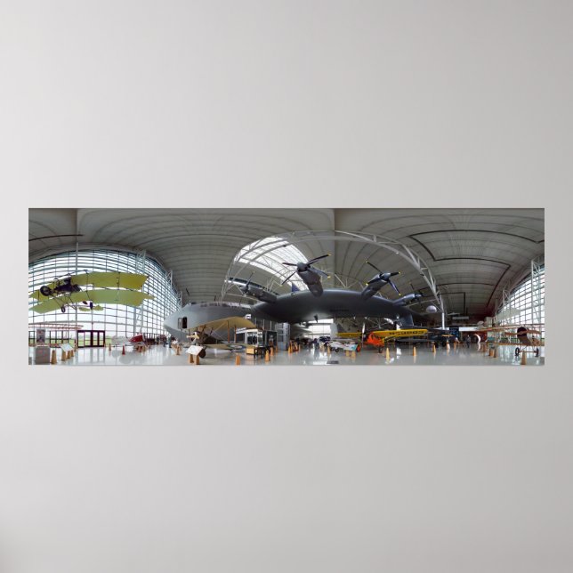 Póster Spruce Goose 360 Panorama (Frente)