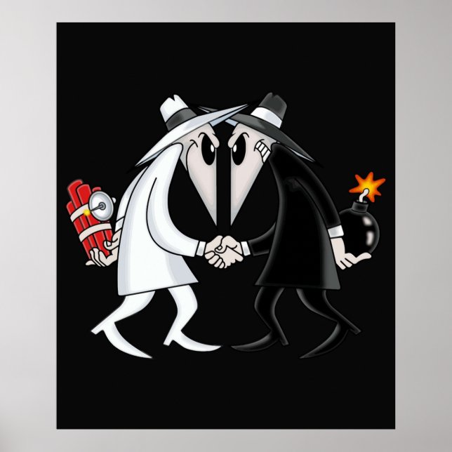 Póster Spy Vs Spy ColorName (Frente)