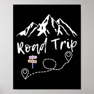 Póster Squa de grupo de coincidencia de vacaciones famili