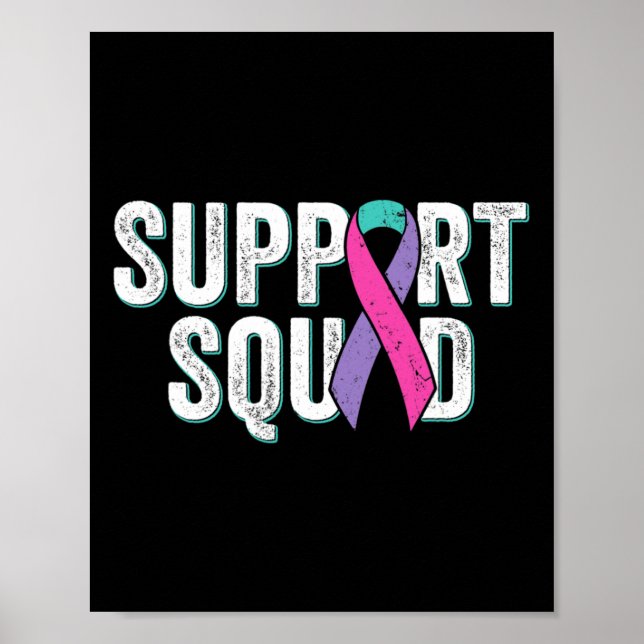 Póster Squad de apoyo al cáncer1 (Frente)