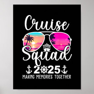 Póster Squad de Crucero 2025 Squad de Crucero Verano Vaca