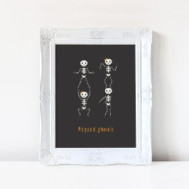 Póster Squad Ghouls Halloween