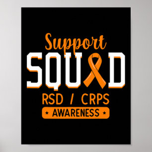 Póster Squad Rsdcrps Complejo de Sindro de Dolor Regional