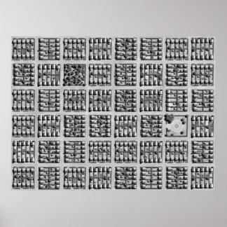 Póster Square Town