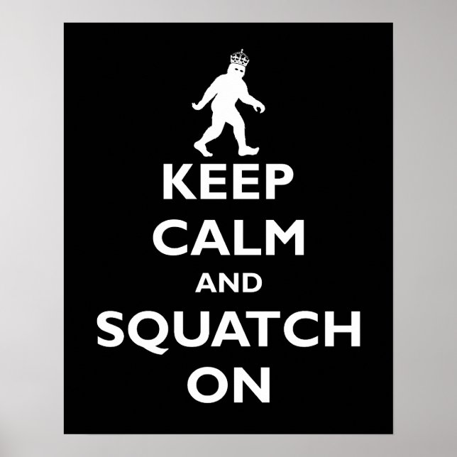 Póster Squatch On (Frente)