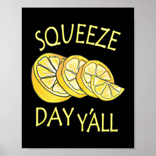 Póster Squirrel Feeder Bird Mirando Scout