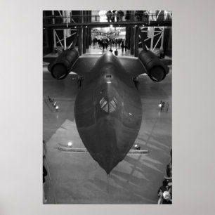 PÓSTER SR71 B&W