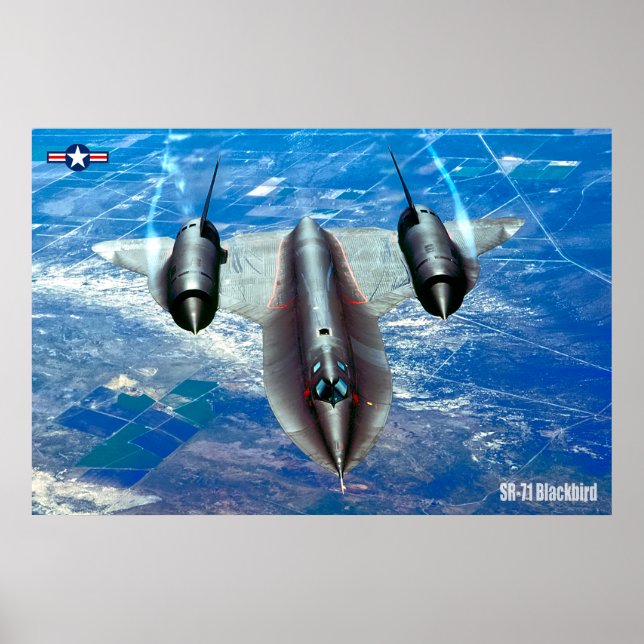 PÓSTER SR-71 BLACKBIRD (Frente)