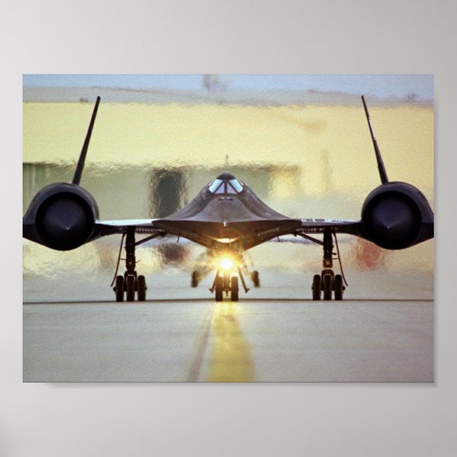 Póster SR-71 Blackbird Poster (Frente)