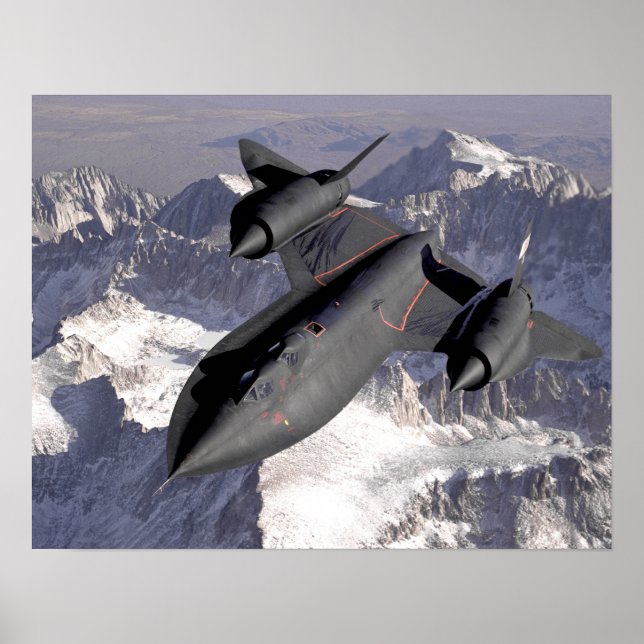 Póster SR-71 Blackbird Poster (Frente)