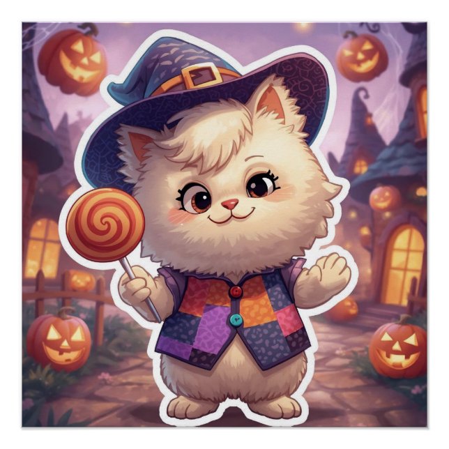 Póster Sr. Bluffy - Caballero Bluffmaster de Halloween (Anverso)