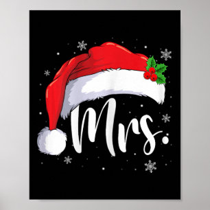 Póster Sr. Claus Navidades Las Parejas Coinciden Con Él