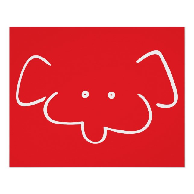 Póster Sr Elefante (Anverso)
