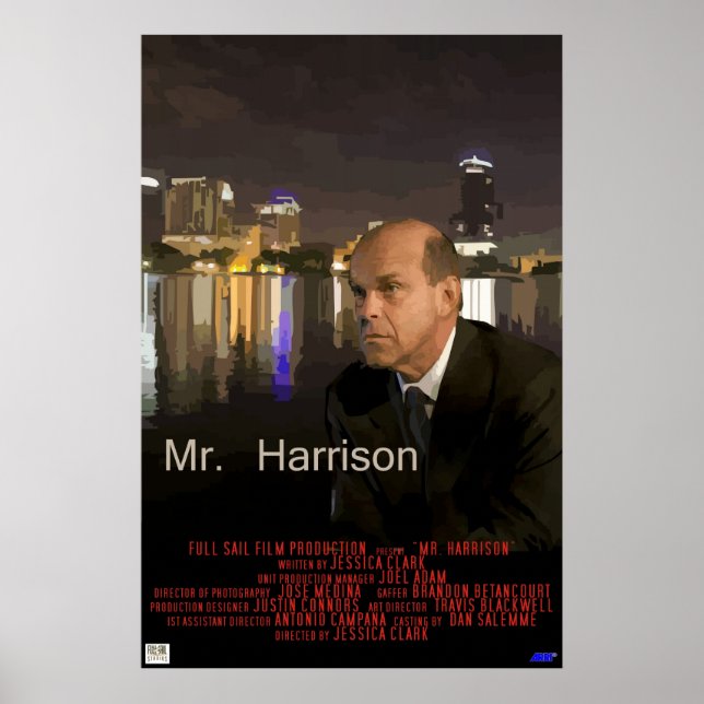 Póster Sr. Harrison (Frente)