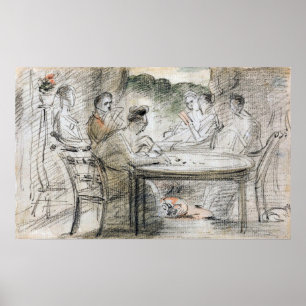 Póster Sr. Hobson De Markfield Y Su Familia