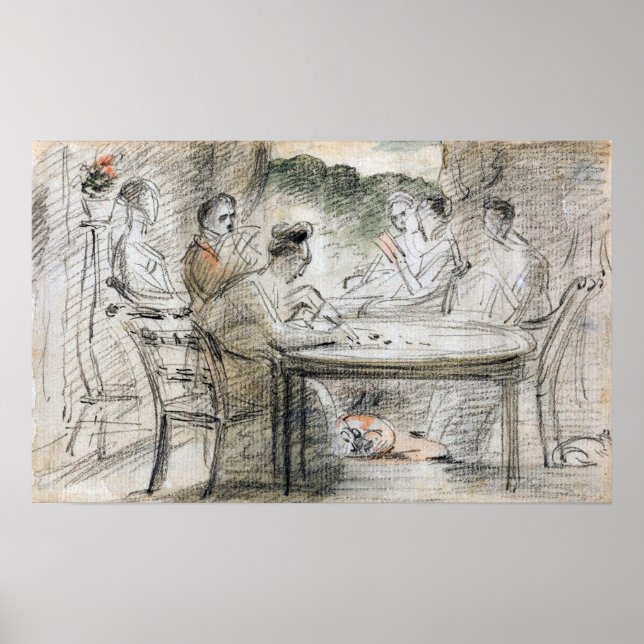 Póster Sr. Hobson De Markfield Y Su Familia (Frente)