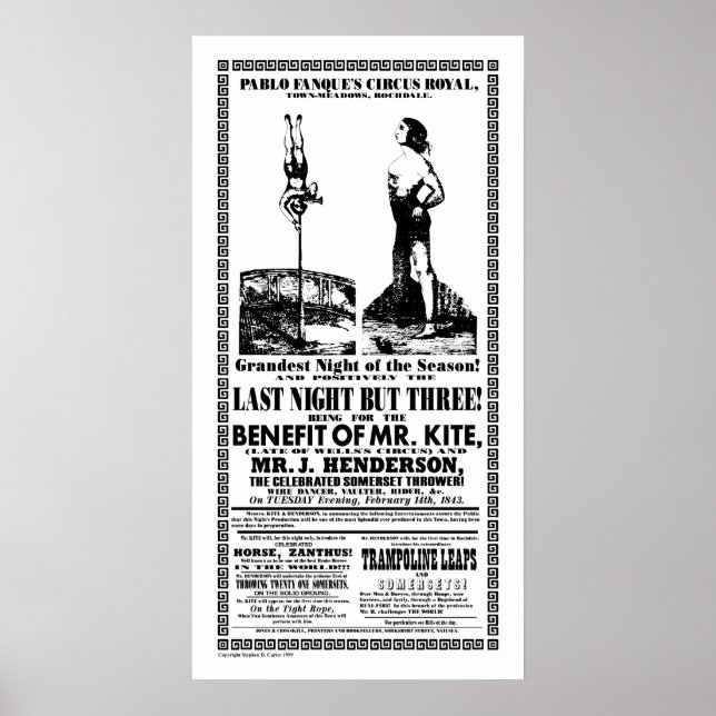 Póster Sr. Kite - Poster (Frente)