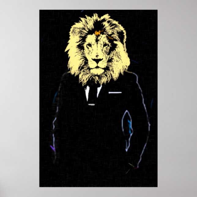 Póster Sr. Lionheart Success Pop Art (Frente)