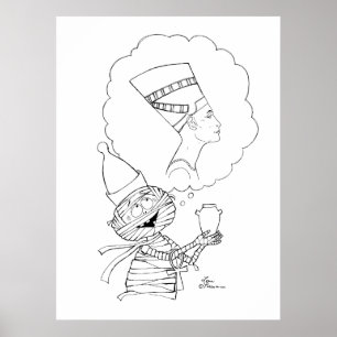 Póster Sr. Mummific enamorado