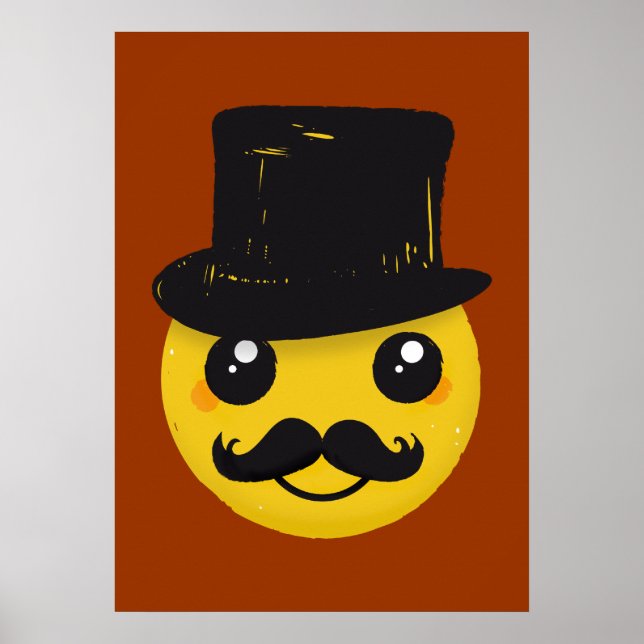 Póster Sr. Mustache poster (Frente)