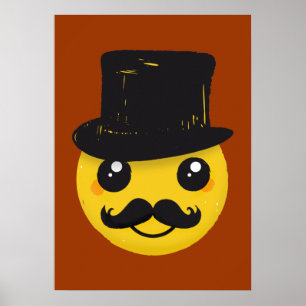 Póster Sr. Mustache poster