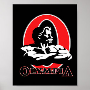 Póster Sr. Olympia Bodybuilding Fitness Gym