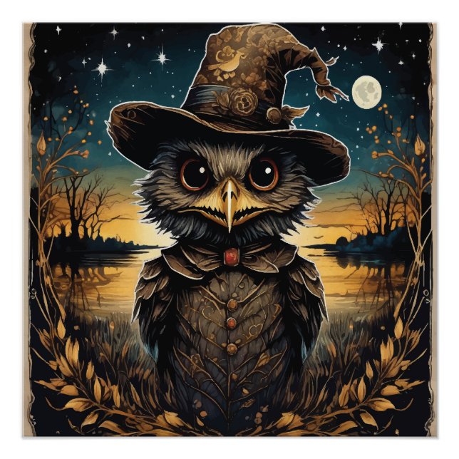 Póster Sr. Owl (Anverso)