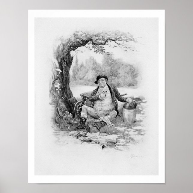 Póster Sr. Pickwick, de 'Charles Dickens: un rumor sobre (Frente)