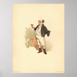 Póster Sr. Pickwick de Kyd, Los papeles de Pickwick de Di
