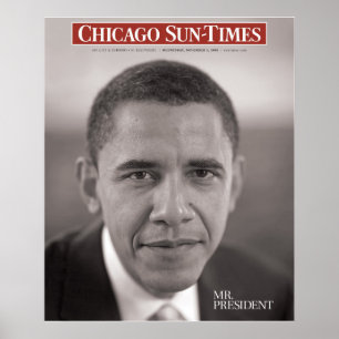 Póster Sr. poster de presidente Obama
