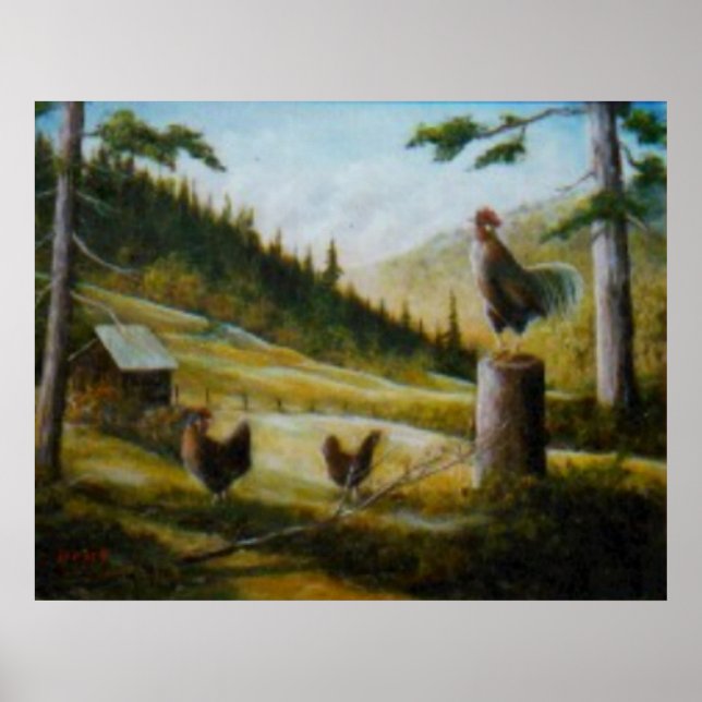 Póster Sr. Rooster (Frente)