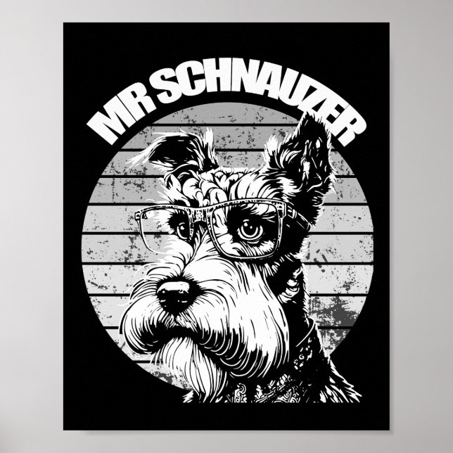 Póster Sr. Schnauzer (Frente)