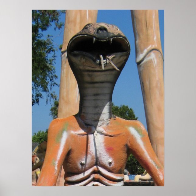 Póster Sr. Serpiente alias Cabeza de Cobra ... Infierno B (Frente)