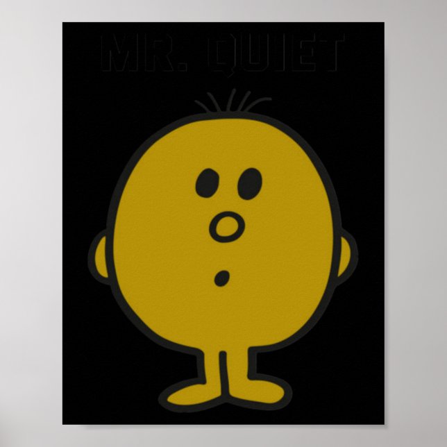 Póster Sr. Silencioso (Frente)