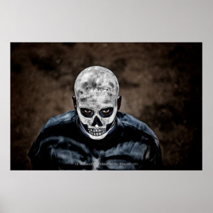 Póster "Sr. Skullhead" por Andrew Gettler