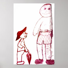 Póster Sr. Umbrella y su amigo