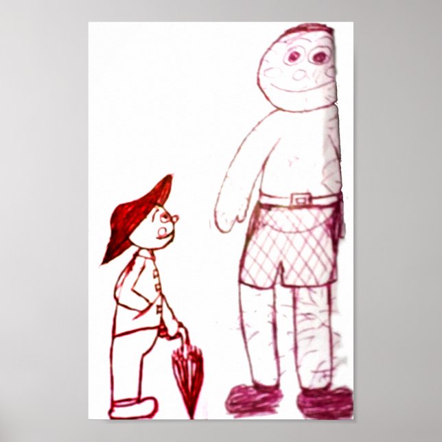 Póster Sr. Umbrella y su amigo (Frente)