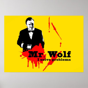 Póster Sr. Wolf