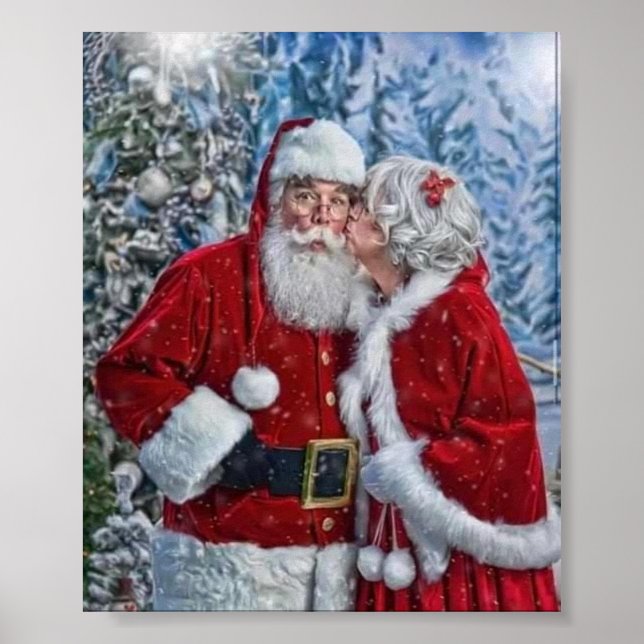 Póster Sr. y Sra. claus (Frente)