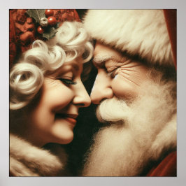 Póster Sr. y Sra. Santa Claus Poster