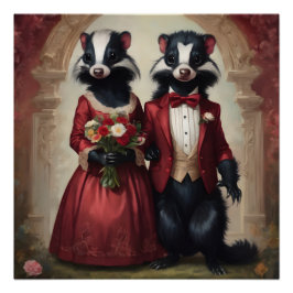 Póster Sr. y Sra. Skunk lo hago