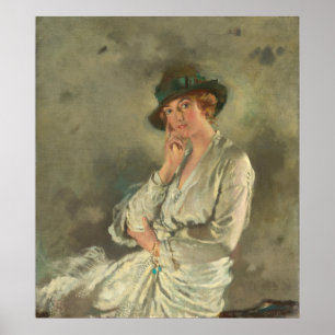 Póster Sra. Carstairs - Sir William Orpen Bella Artes Pos