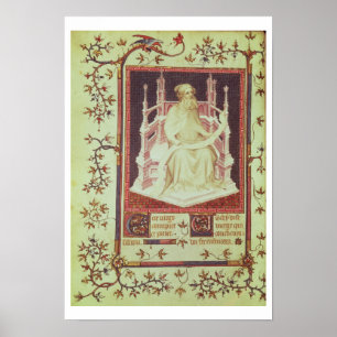 Póster Sra. Fr 13091 f.11v El profeta Isaías, del P.D.