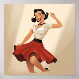 Póster Sra. Olive Oyl Poster