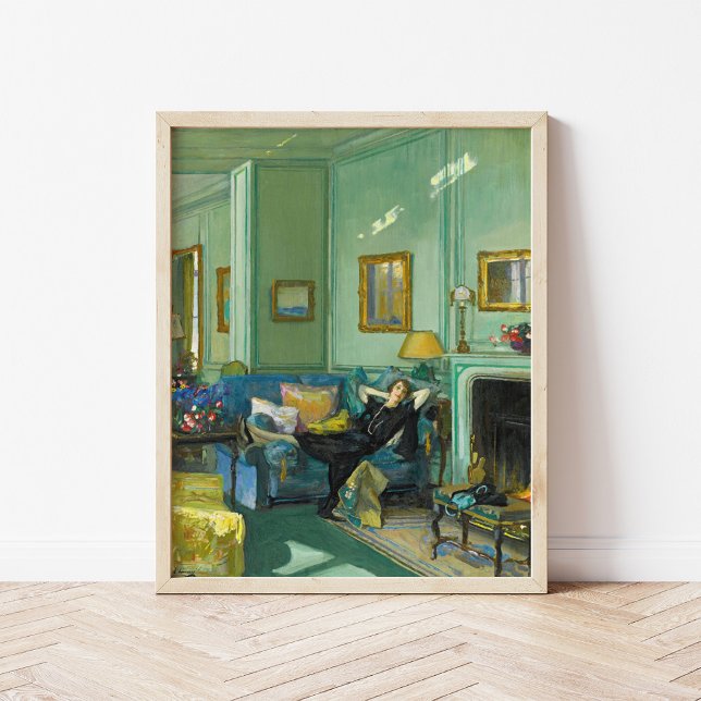Póster Sra. Osler | Sir John Lavery (Subido por el creador)