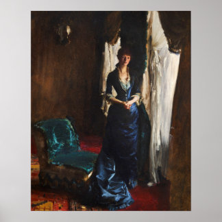 Póster Sra. Paul Escudier (Louise Lefevre) (1882)